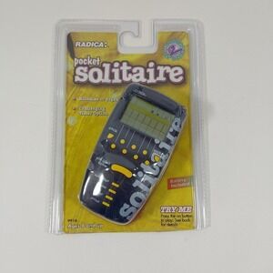 Radica‎ Pocket Solitaire Electronic Handheld Game 2-in-1 Klondike Vegas 1998